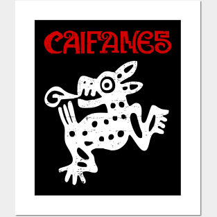 Caifanes - Jaguares - white design Posters and Art